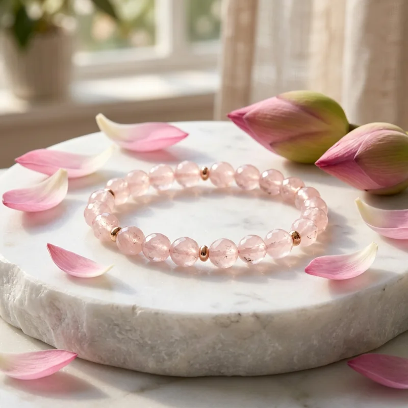 Rose Quartz Bracelets