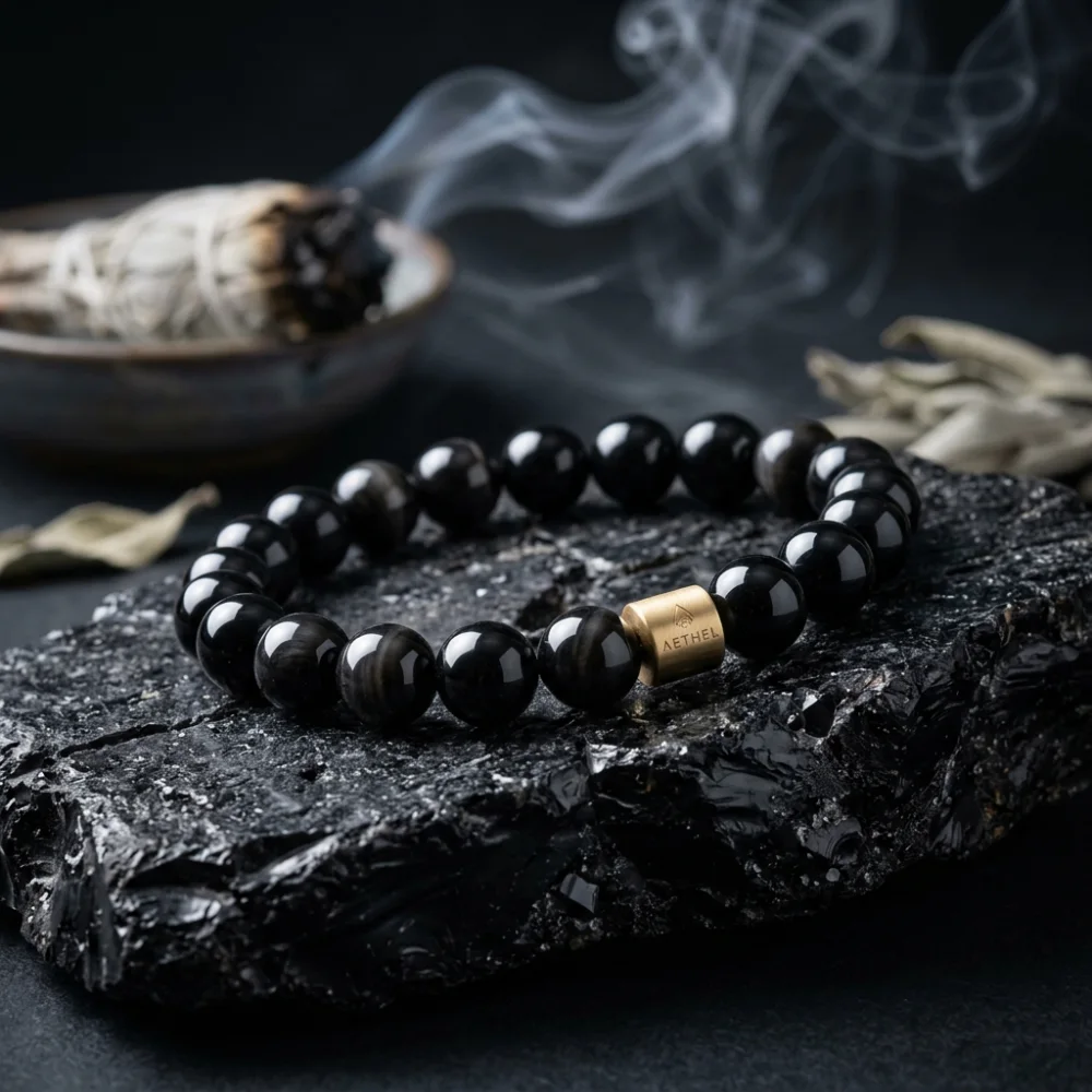 Black Obsidian Bracelet